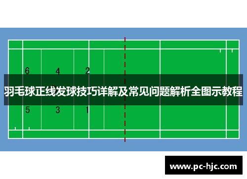 羽毛球正线发球技巧详解及常见问题解析全图示教程